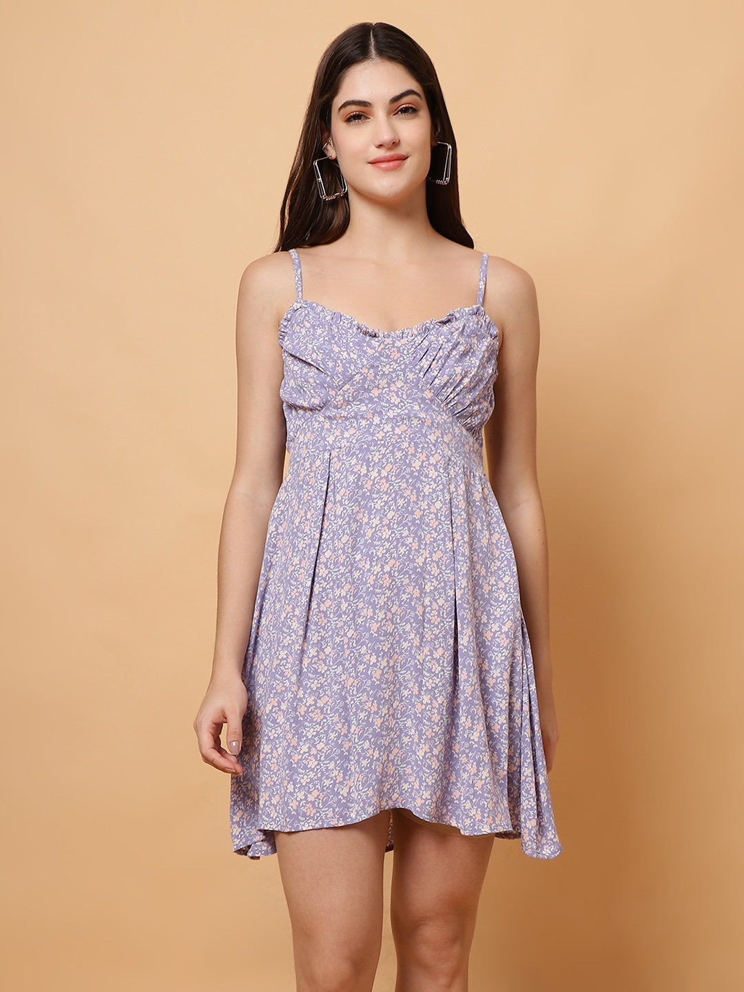 Women's Rayon Floral Print Dress