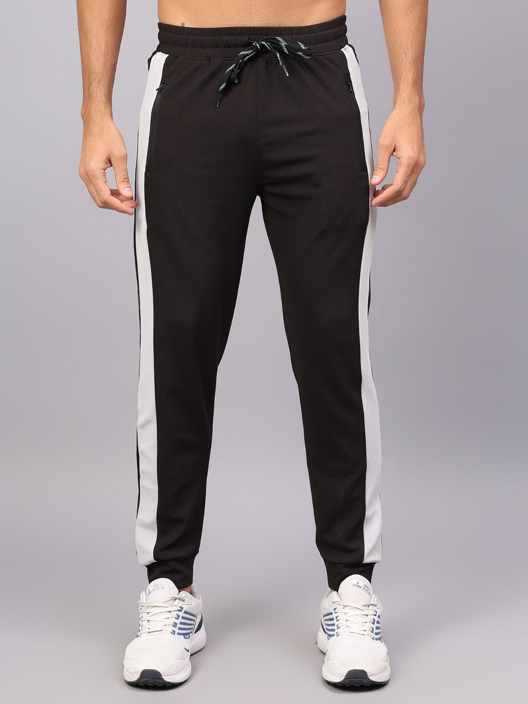 Men's Striped Dry Fit Track Pants