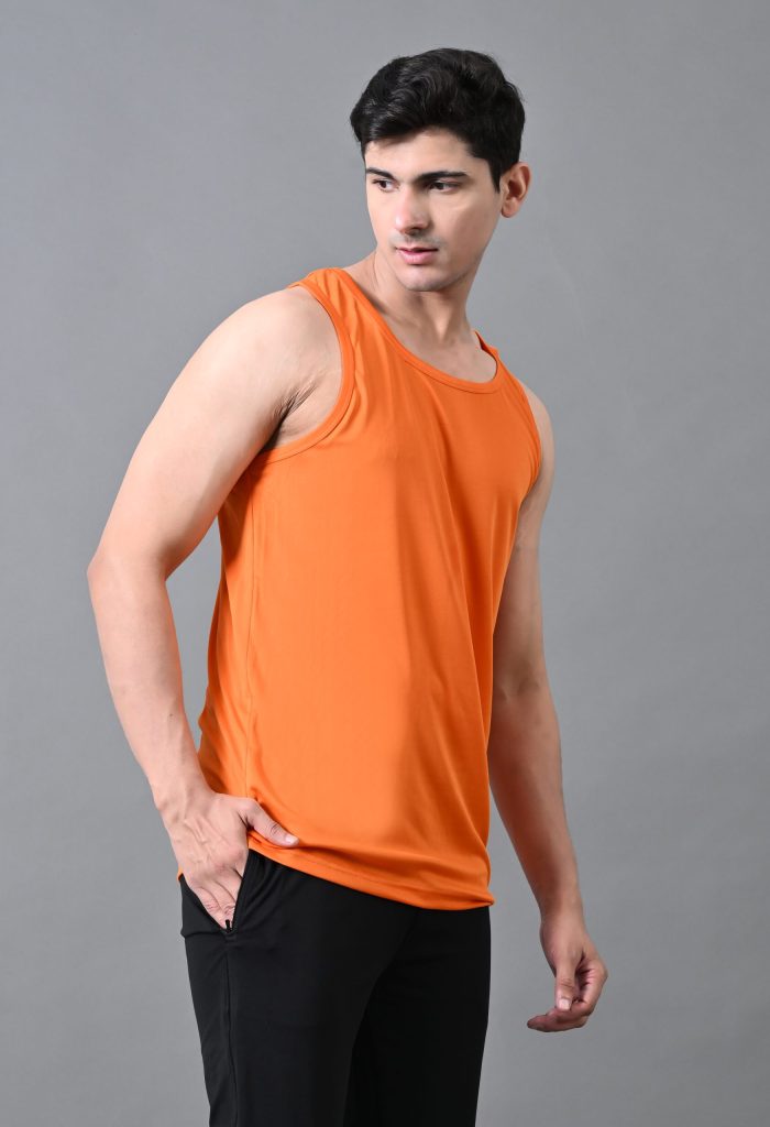 sleeveless gym vest