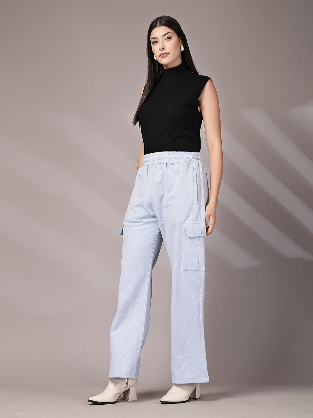 Women's High-Waist Cargo Pants