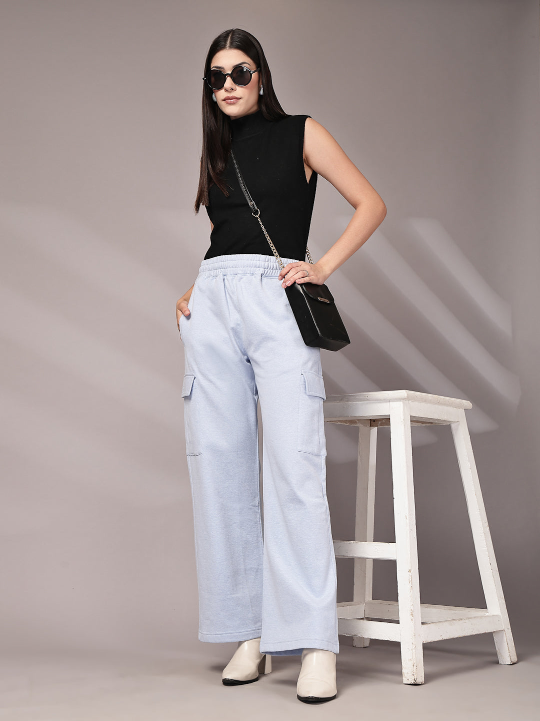 Women's High-Waist Cargo Pants