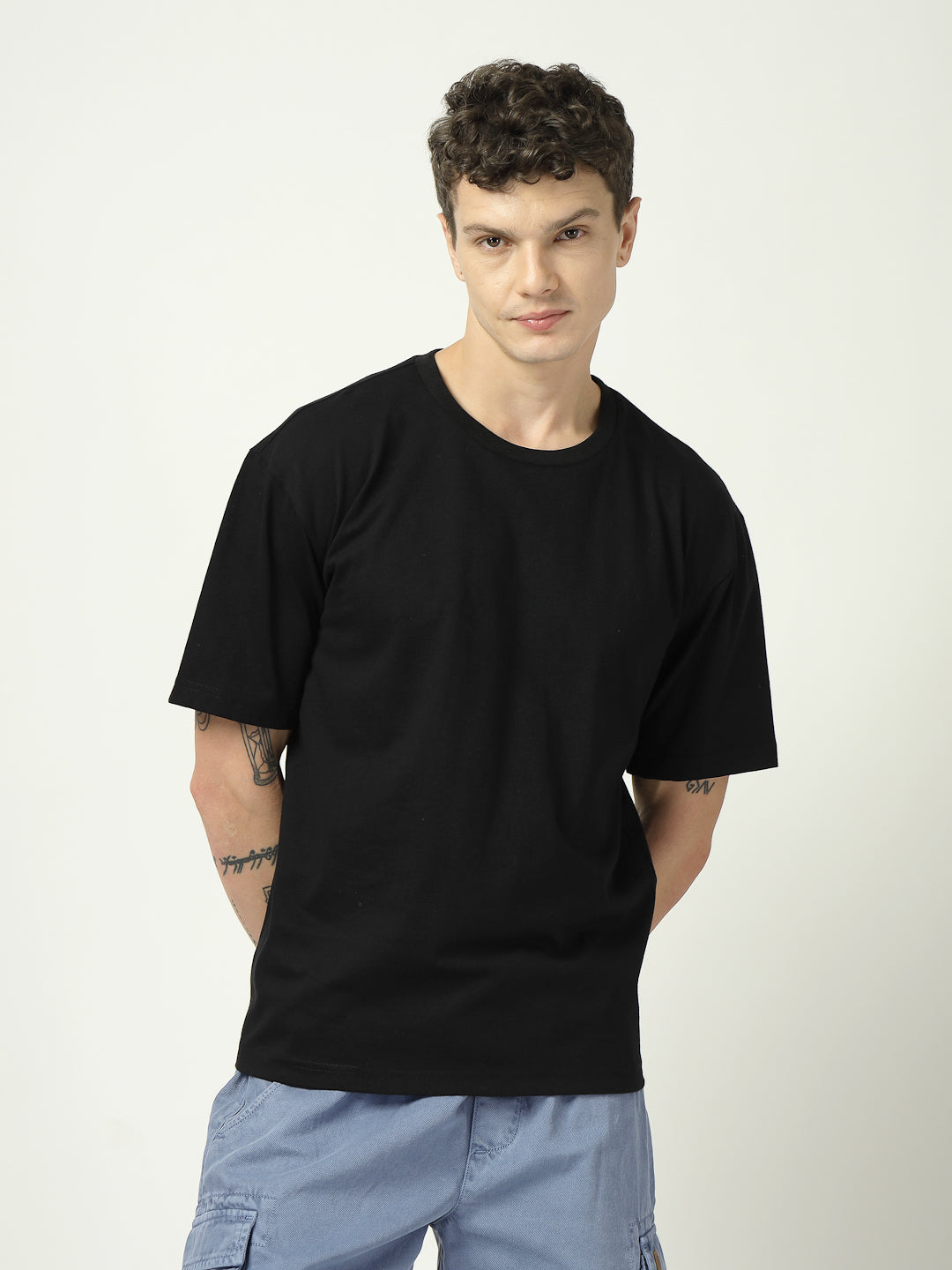 Men’s Black Dream Drift Punk Graphic T-Shirt | Streetwear Style