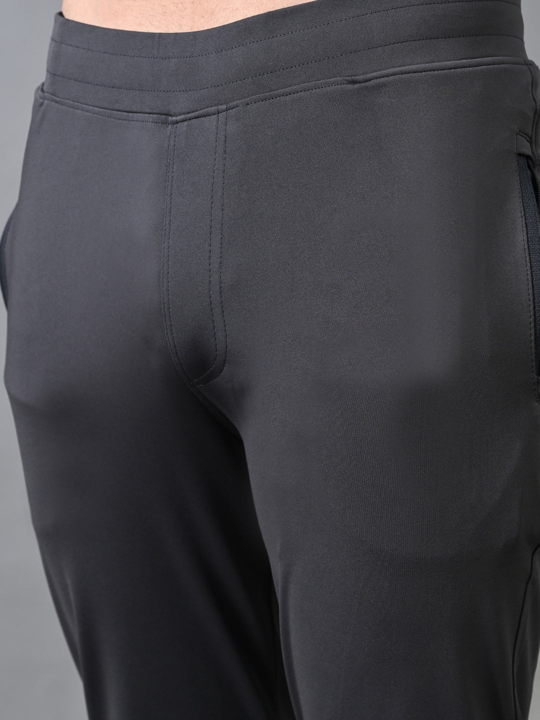 Men's Winter Tracksuit with Chest Zip Pocket - Black, Grey & Navy Blue