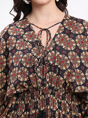 Tassel Charm Boho Maxi Dress
