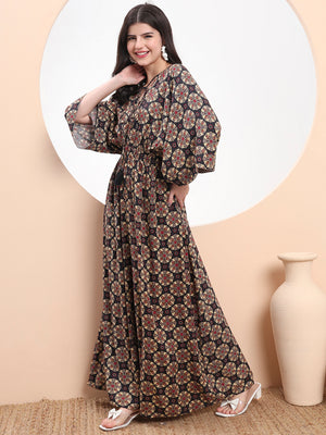Tassel Charm Boho Maxi Dress