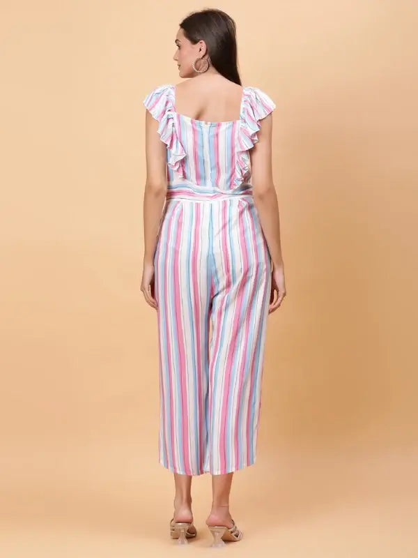 Striped Women Jumpsuit